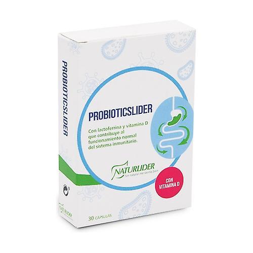 Naturlider Probiotics Leader 30 capsules on Productcaster.