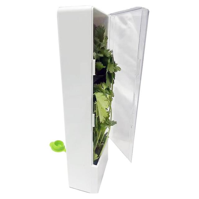 Herb Saver for Refrigerator, Herb Saver Pod, Vegetable Preservation Bottle, Fresh Herb Keeper for Cilantro, Mint, Parsley, Asparagus, Keeps Greens Fre on Productcaster.