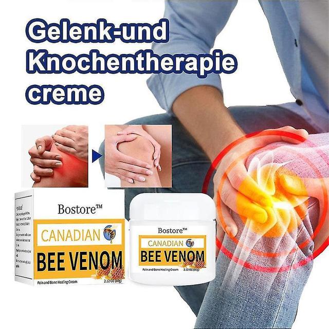 3X Kanadische Biene lindert Knochenschmerzen, Beevenom Bienen Gelenk- und Knochencreme 2024 Neu on Productcaster.