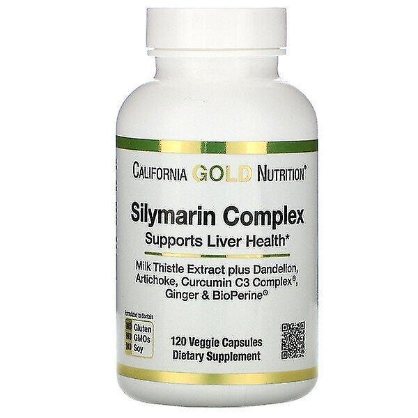 California Gold Nutrition Califórnia Gold Nutrition, Silymarin Complex, Saúde do fígado, Cardo de leite, Curcumina, Alcachofra, Dande on Productcaster.
