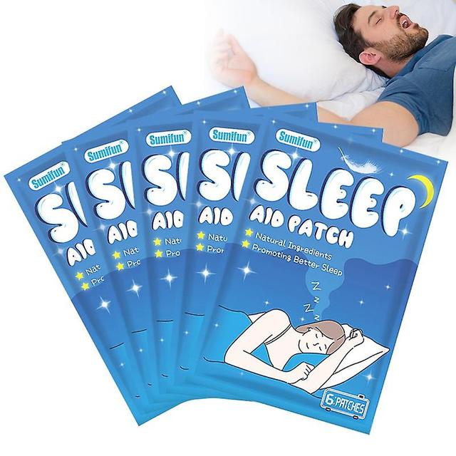 Duqi 5pcs Sleep Aid Patch Migliorare la qualità del sonno Adesivo a base di erbe Insonnia Alleviare l'ansia Stress Cervello Trattare il corpo Rilas... on Productcaster.