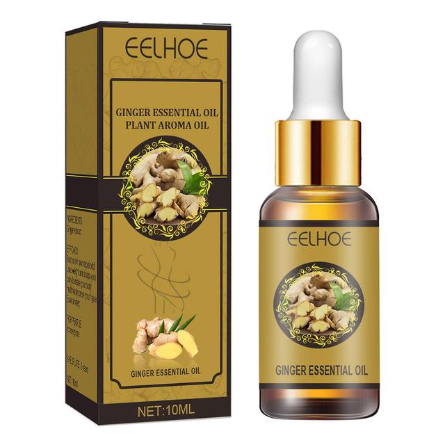 Kimmol Ginger Body Contouring Oil Essence Drainage Ginger Oil Relax Massager Liquid 10ml Box on Productcaster.