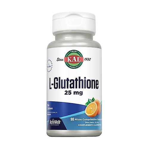 Kal L-Glutation 90 tablets of 25mg on Productcaster.