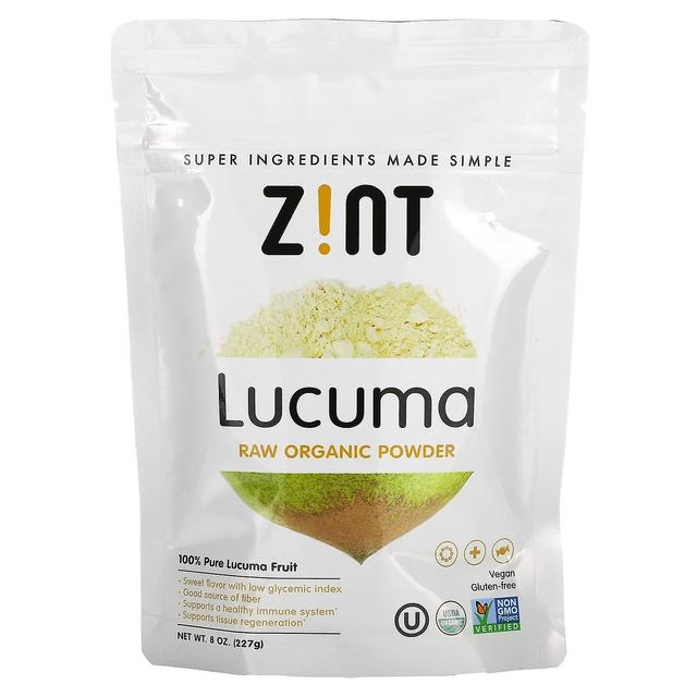 ZINT, Lucuma, Pó Orgânico Bruto, 8 oz (227 g) on Productcaster.