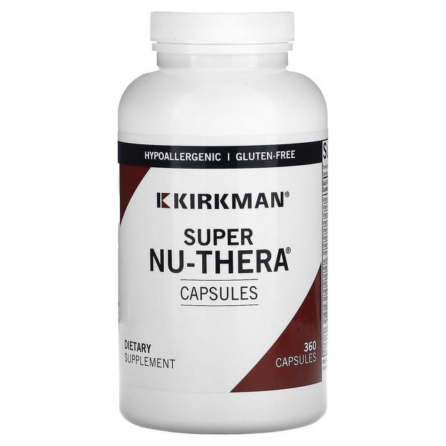 Kirkman Labs, Super Nu-Thera, 360 Capsule on Productcaster.