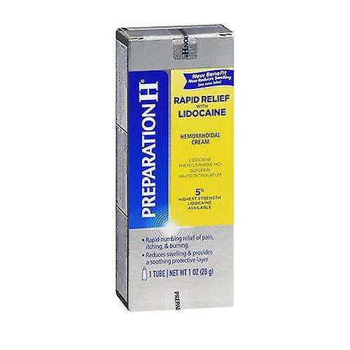 Preparation H Hemorrhoidal Cream Rapid Relief, 1 Oz (Pack of 1) on Productcaster.