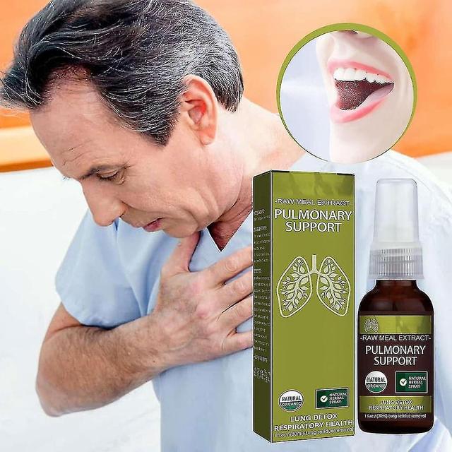 Mike 3pcs Herbal Lung Cleansing Spray, Suplemento de saúde pulmonar, limpa os pulmões de resíduos e muco, promove a saúde pulmonar on Productcaster.