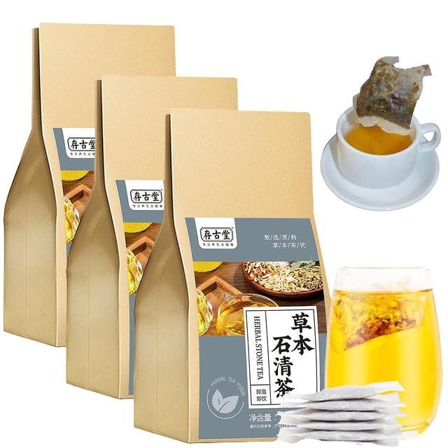 Daily Liver Nourishing Tea, Liver Care Liver Health Support Tea, Herbal Stone Clearing Tea, Nourishing Liver And Protecting Liver Tea 3Pack -90pcs A on Productcaster.