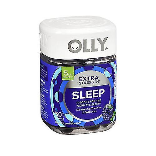 Olly Extra Strength Sleep Gummies Blackberry, 50 Count (pakke med 1) on Productcaster.