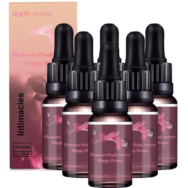 North Moon Women's Care Massageöl reduziert Müdigkeit, steigert die Vitalität, angenehme Körper- und Körperpflege Massageöl 6PCS on Productcaster.