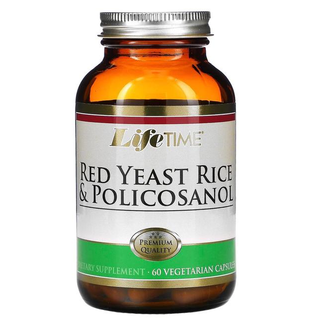 LifeTime Vitamins, Red Yeast Rice & Policosanol, 60 Vegetarian Capsules on Productcaster.