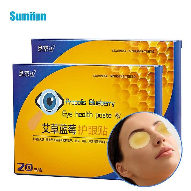 Coscelia 40pcs=2boxes Wormwood Eye Care Mask Herbs Sticker Dry Eye Pain Relief Patch Protect Eyesight Moisturizing Eye Mask Plaster D8009 on Productcaster.