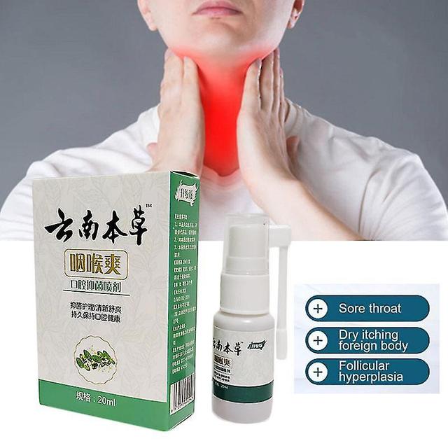 Vention 20ml Oral Nasopharyngeal Care Yunnan Materia Medica Pharynx Immediately Clear Spray Propolis Pharynx Shu Spray Beauty Health on Productcaster.