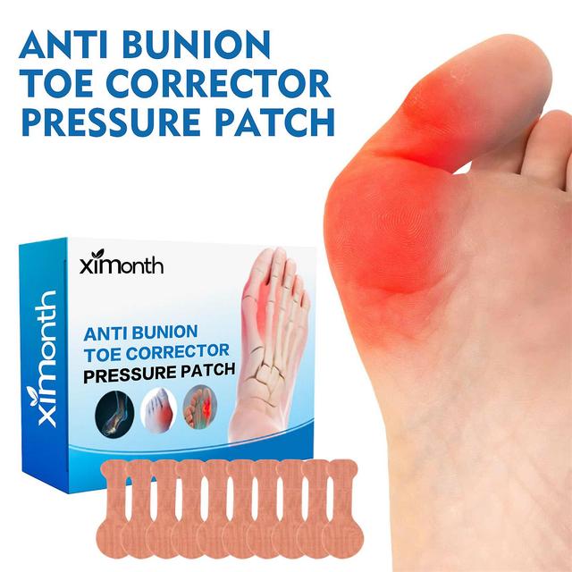 10pcs Toe Correction Pain Relief Patch Painless Pedicure Toe Corrector Patch Comfortable for All Day Wear A on Productcaster.