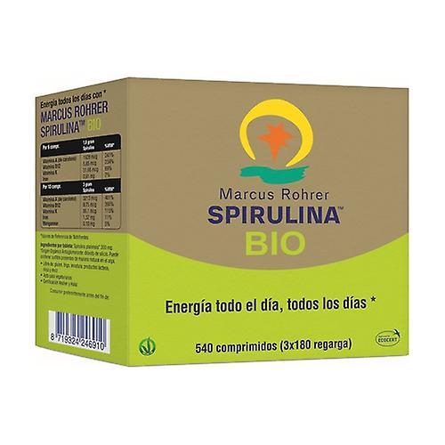 Marcus Rohrer Spirulina Bio 540 tablets on Productcaster.