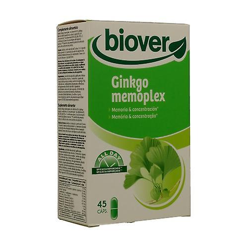 Biover Ginkgo Memoplex 45 capsules on Productcaster.