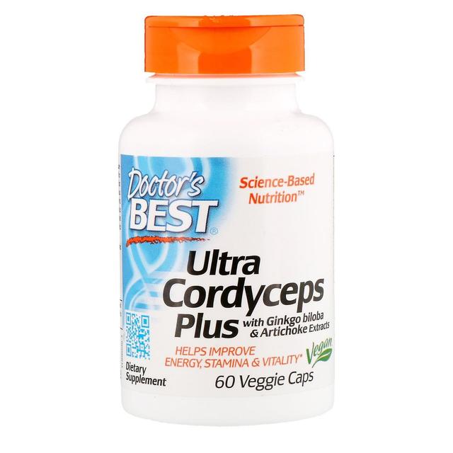 Doctor's Best, Ultra Cordyceps Plus, 60 Veggie Caps on Productcaster.