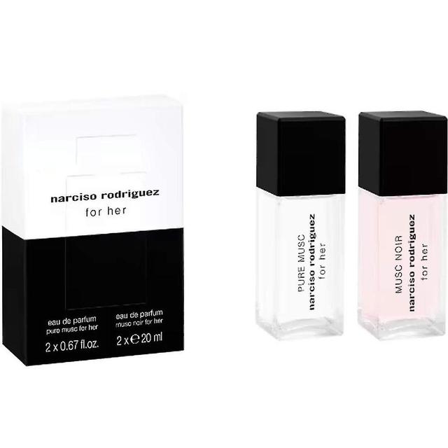 Narciso Rodriguez Geschenkset für Sie - 20ml Musc Noir EDP / 20ml Reiner Moschus EDP on Productcaster.