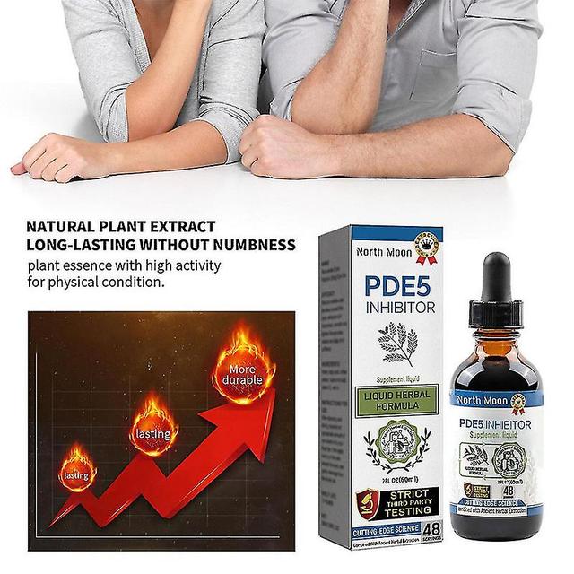 Pde5 Drops, Men's Drops, Natural Male Strengthening Drops, Secret Drops For Strong Men, Improving Hardness And Endurance [XH] on Productcaster.