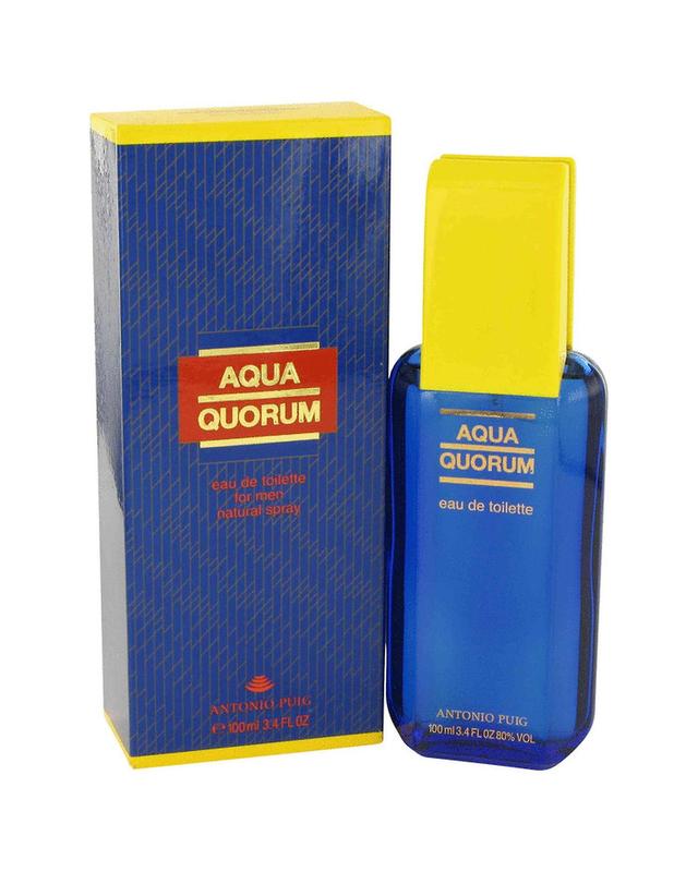 Antonio Puig Aqua Quorum Eau de Toilette for Men 3.4 fl oz Spicy lavender. 100 ml on Productcaster.