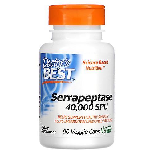 Doctor's Best Doctors Best Best Serrapeptase, 90 Veggie Caps (Pack of 6) on Productcaster.