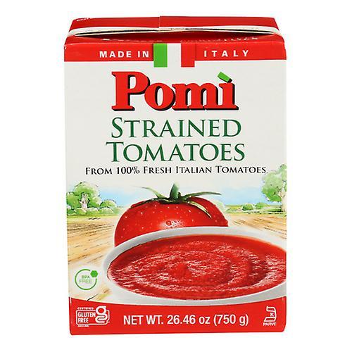 Pomi Tomatoes Strained, Case of 12 X 26.46 Oz (Pack of 1) on Productcaster.