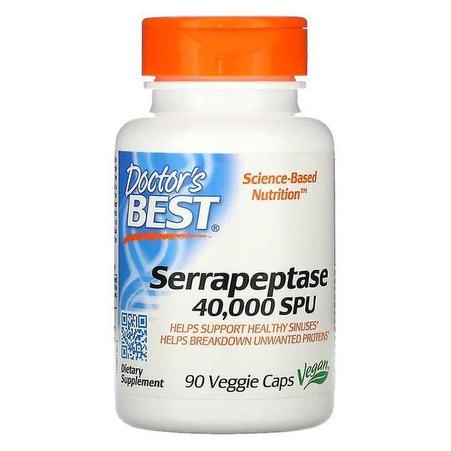 Doctor's Best Serrapeptase 40.000SPU Vcaps 90 on Productcaster.