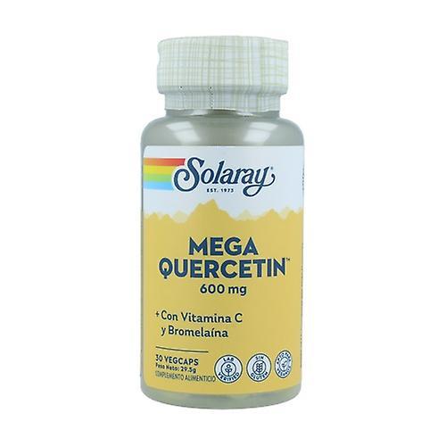 Solaray Mega Quercitin 30 vegetable capsules on Productcaster.