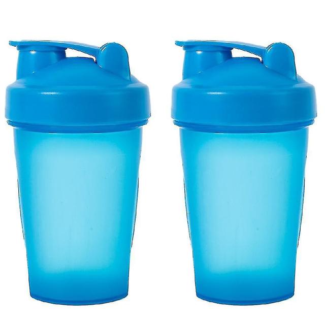 Syhsj Shaker Bottle Protein Storage For Powder Workout Gym Wire Whisk Balls blue on Productcaster.