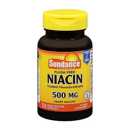 Sundance Flush Free Niacin Capsules,500 mg,50 Caps (Pack of 1) on Productcaster.