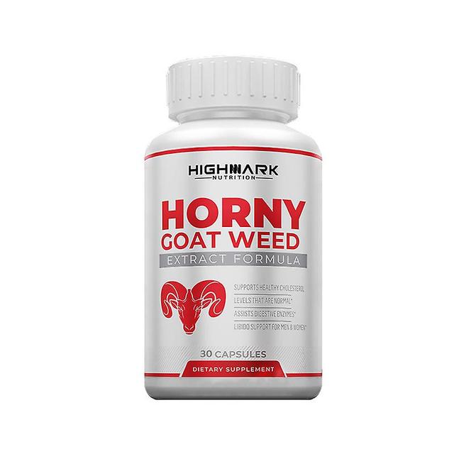 Vorallme Horny Goat Weed Supplement - Unterstützt eine verbesserte männliche Leistung, erhöhte Energieergänzung Kraft & Muskelwachstum 30 count-1 b... on Productcaster.