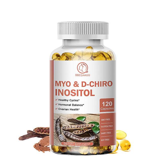 Visgaler Myo-inositol And D-chiro Inositol Capsule For Women Ovary Health Hormone Balance,protect Uterus Fertility Supplements 120pcs on Productcaster.