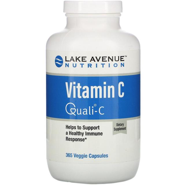 Lake Avenue Nutrition, Vitamin C, Quali-C, 1,000 mg, 365 Veggie Capsules on Productcaster.