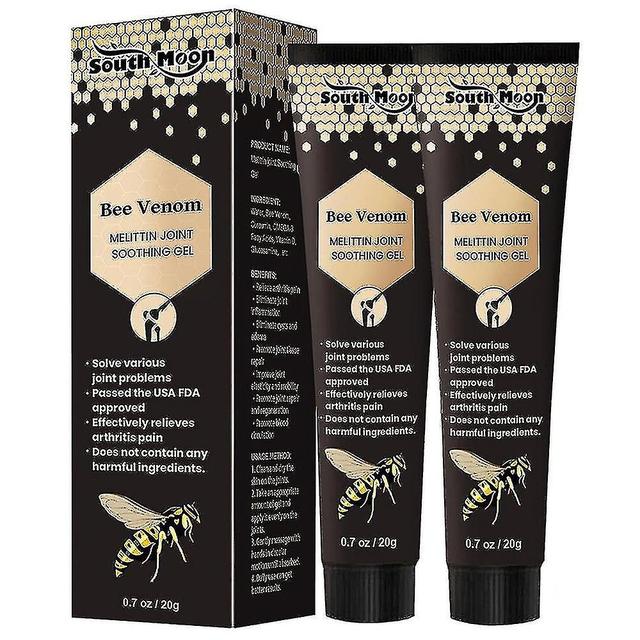 2pcs New Zealand Bee Venom Care Gel, New Zealand Bee Venom Relief Gel, Cream Gel For Bone And Care - on Productcaster.