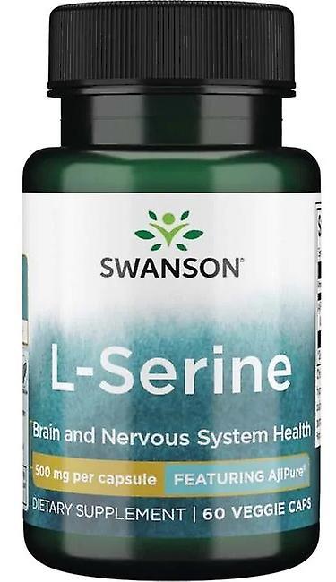 Swanson Ajipure L-Serin 500 mg 60 Kapsel on Productcaster.