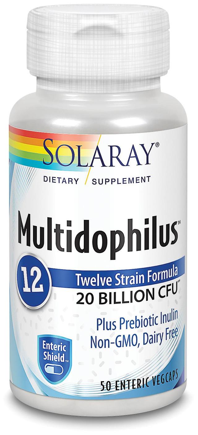 Solaray Multidophilus 12-20 Bilhões 50 Cápsulas Vegetais on Productcaster.