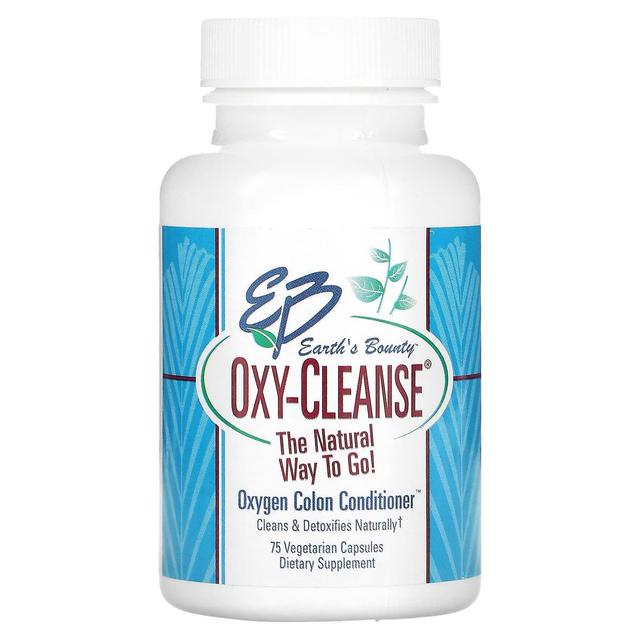 Earth's Bounty ( Matrix Health ), Oxy-Cleanse, Oxygen Colon Conditioner, 75 Vegetarian Capsules on Productcaster.