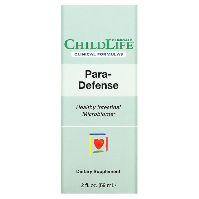 Childlife Clinicals, Para-Defense, Healthy Intestinal Microbiome, 2 fl oz (59 ml) on Productcaster.