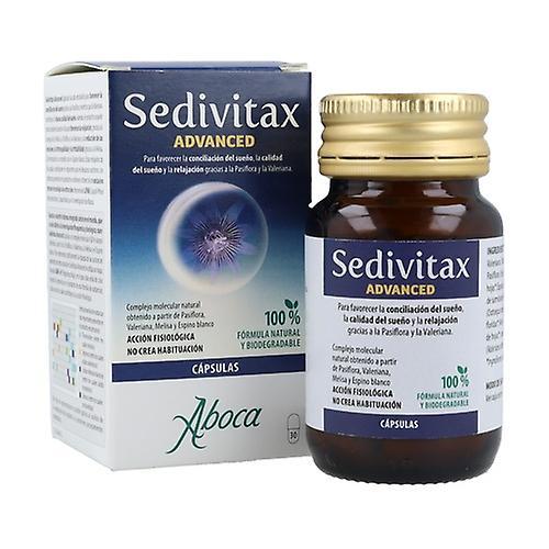 Aboca Sedivitax advanced capsules 30 capsules on Productcaster.