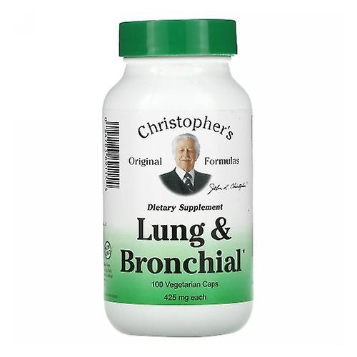 Dr. Christophers Formulas Lung & Bronchial, 100 Vegicaps (Opakowanie 4) on Productcaster.