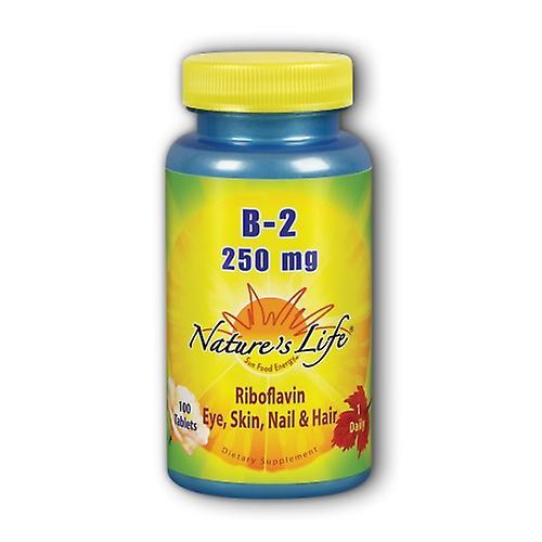 Nature's Life Vitamín B-2,250 mg ,100 tabliet (balenie po 2) on Productcaster.