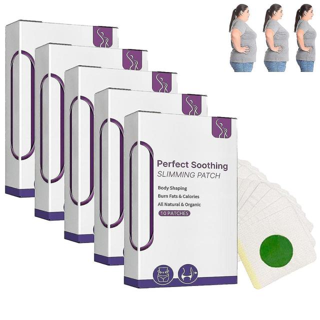 Perfect Detox Slimming Patches Wormwood Navel Stickers Belly Button Shaper Patch Vegetable Slimming 5 Pcs on Productcaster.