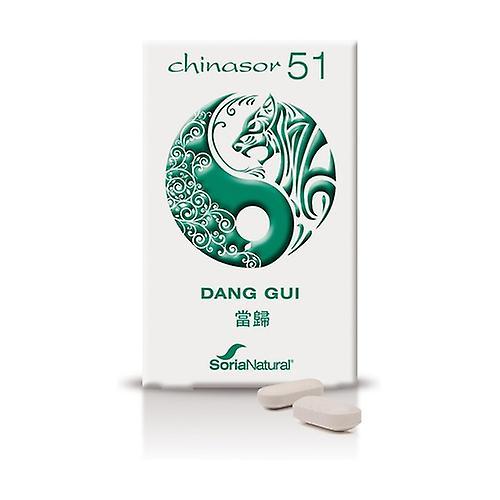 Soria Natural Chinasor 51 dang gui 30 tablets of 1000mg on Productcaster.