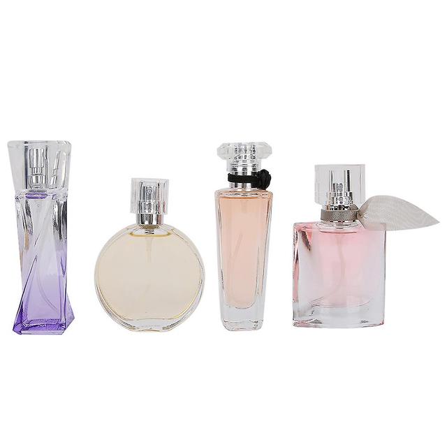 4pcs Lady Perfume Set LongLasting Atomizer Female Perfume Flower Fragrance Gift on Productcaster.