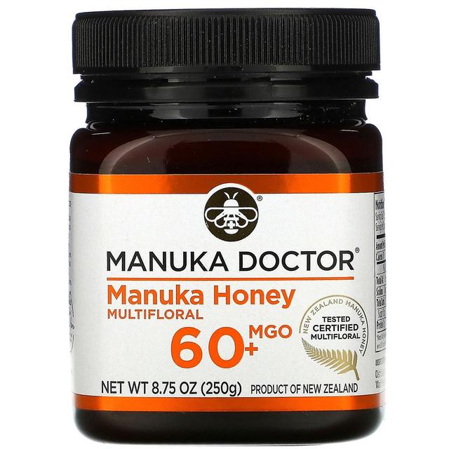 Manuka Doctor, Manuka Honey Multifloral, MGO 60+, 8.75 oz (250 g) on Productcaster.