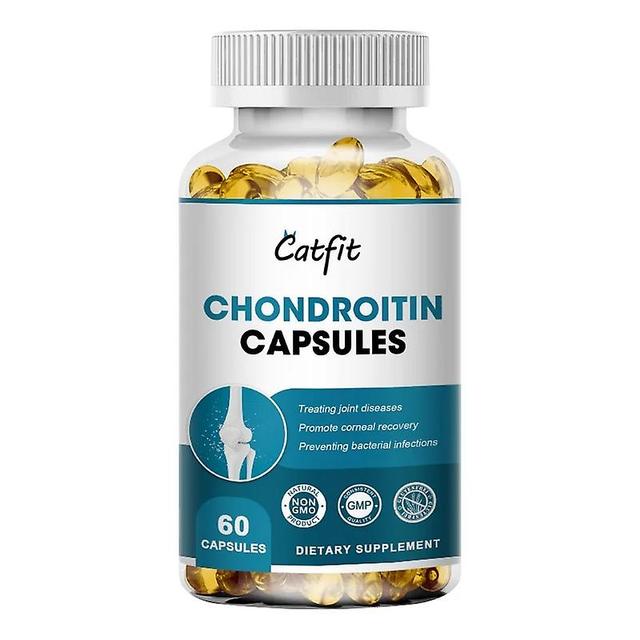 Sofirn Catfit Glucosamine Chondroitin Capsule Improve Diabetes Joint Support and Health Collagen Peptides for Hair Skin Nails 60pcs on Productcaster.