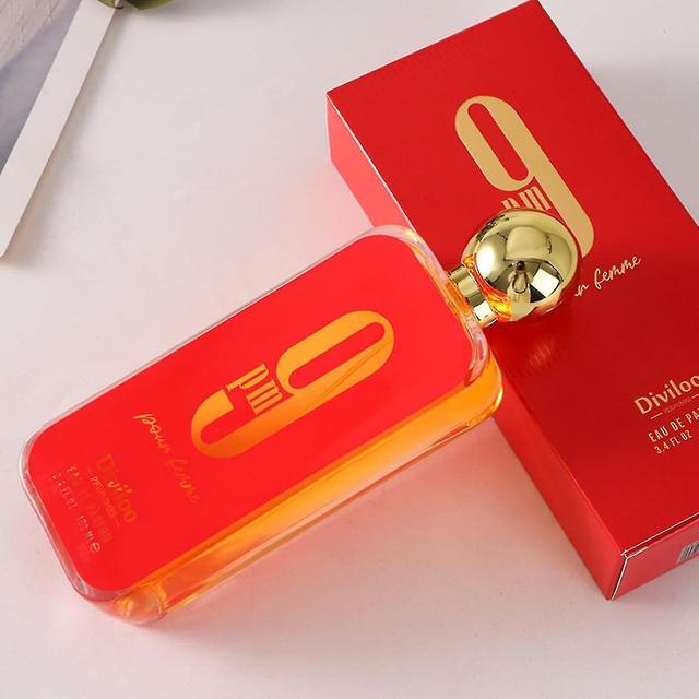 9PM Eau de Parfum Spray for Men Long Lasting Staying Perfumes for Dating/Travel red on Productcaster.