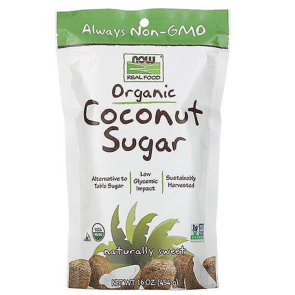 Now Foods, Real Food, Organic Coconut Sugar, 16 oz (454 g) on Productcaster.