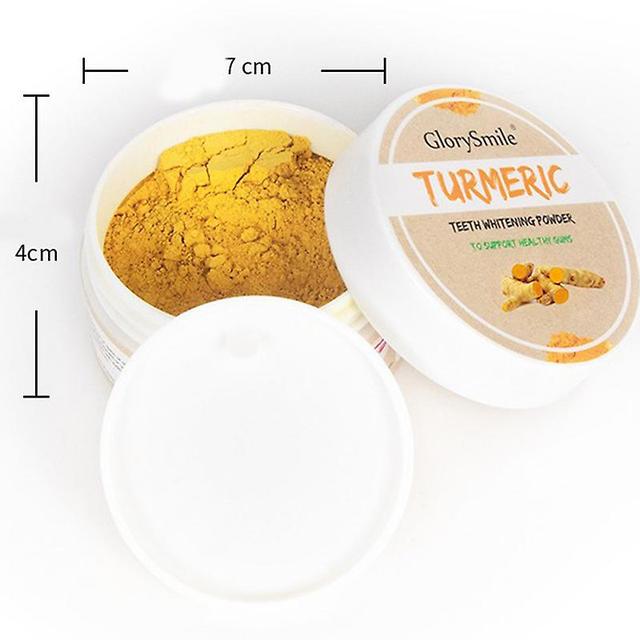 Teeth Whitening Scaling Powder Oral Hygiene Cleaning Packing Activated Turmeric Powder 30g on Productcaster.