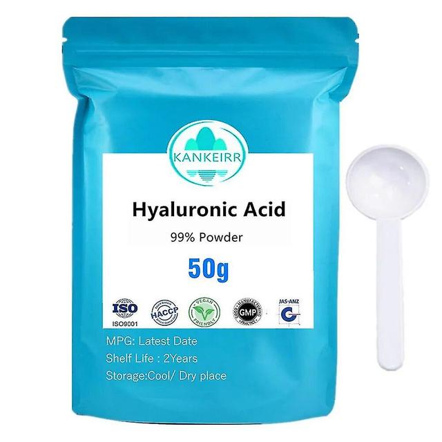 Huamade 99% Hyaluronic Acid Powder, Low molecular weight ,Moisturizing and Whitening,top Cosmetic Ingredients Anti-aging Food Grade Hk 1000g on Productcaster.